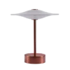 Sinus 22 Portable bordlampe, kobber af Piet Hein