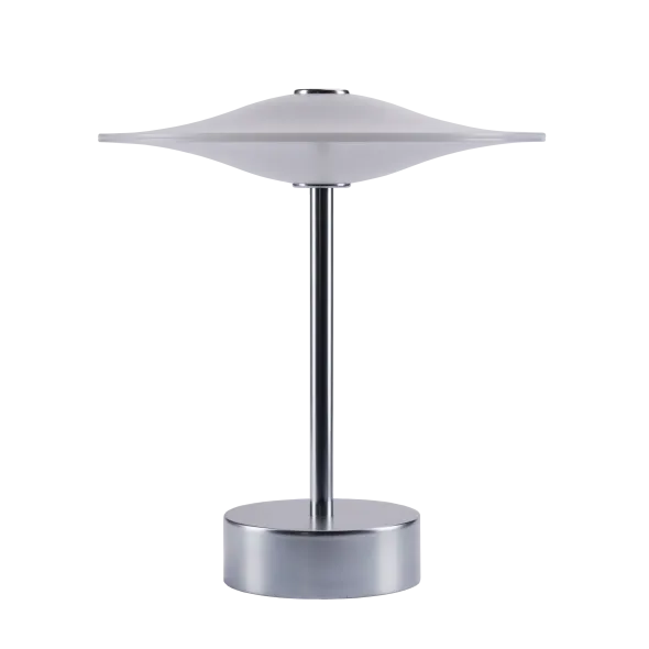 Sinus 22 Portable bordlampe, stål af Piet Hein