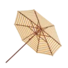 Skagerak Messina Parasol Ø270, Golden Yellow Stripes fra Fritz Hansen