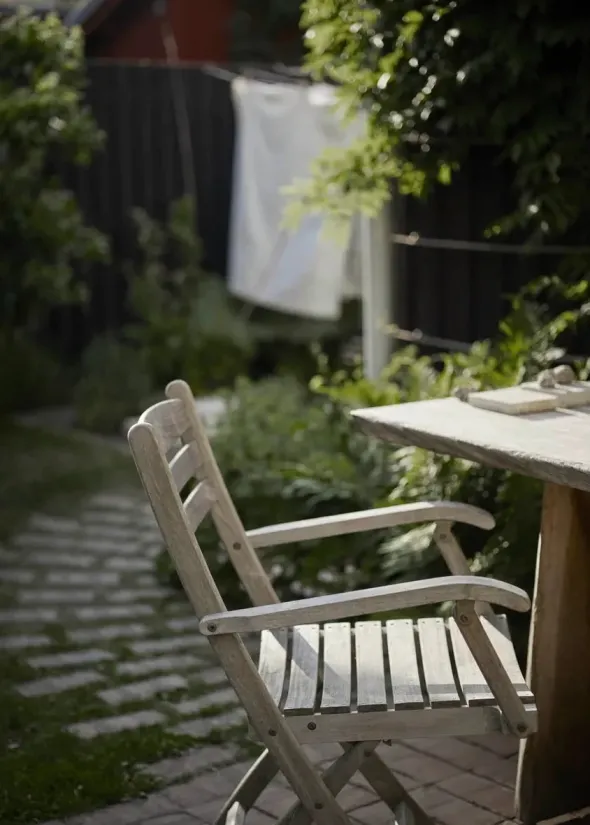 Skagerak Selandia Sæt, 4 armstole og bord 147 fra Fritz Hansen