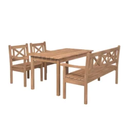 Skagerak Skagen Sæt i teak fra Fritz Hansen