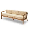 Skagerak Virkelyst 3 pers. Sofa, Golden Yellow Stripe fra Fritz Hansen