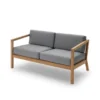 Skagerak Virkelyst 2 pers. Sofa, Ash fra Fritz Hansen