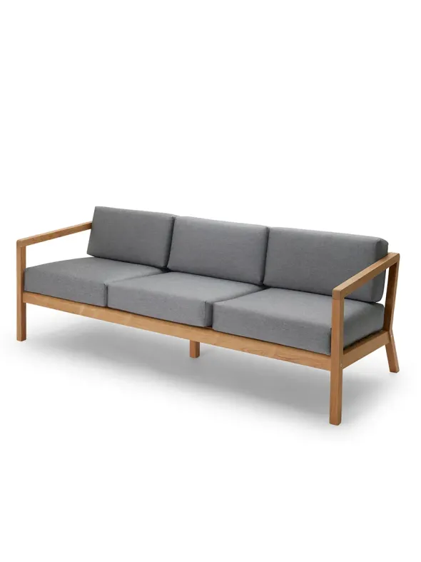 Skagerak Virkelyst 3 pers. Sofa, Ash fra Fritz Hansen