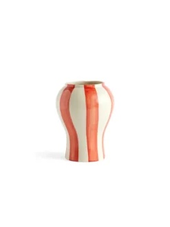 Sobremesa stripe vase fra Hay
