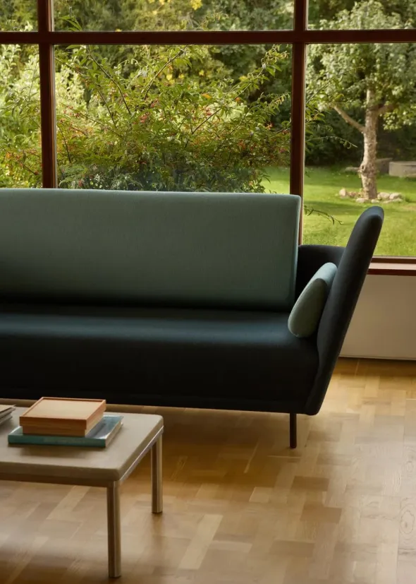57 sofa, valnød af Finn Juhl