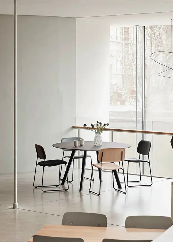 Soft Edge 50 Sled, polstret stol fra Hay