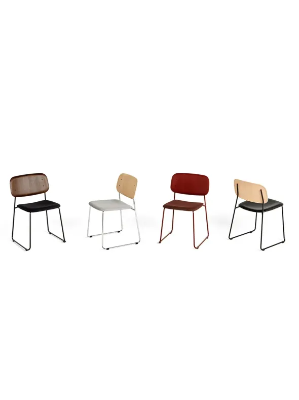 Soft Edge 50 Sled, polstret stol fra Hay