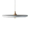 Soleil pendel medium, lys eg, papir skærm fra Le Klint