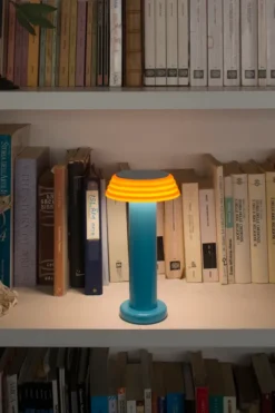 Sowden Light Portable Lamp PL1, blue/orange