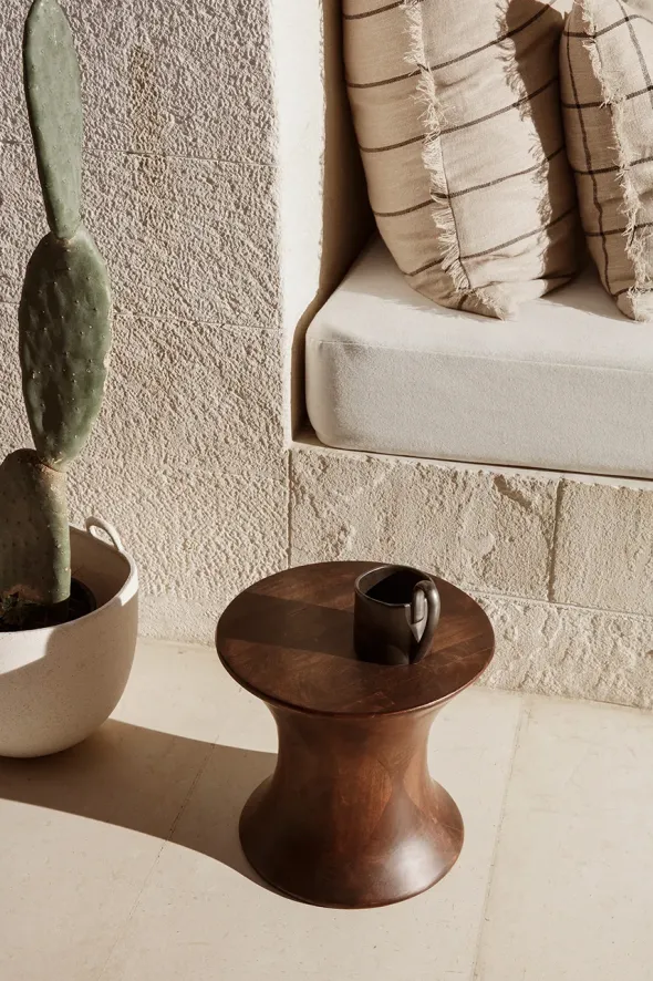 Spin Stool, Brown fra Ferm Living