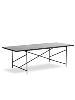 Spisebord 230, hvid marmor fra HANDVÄRK