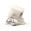 Square 1 Stikdåse med USB-C, beige fra Avolt