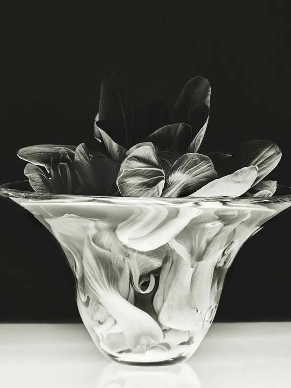S.R. Vintage Bowl Deco Clear fra Louise Roe