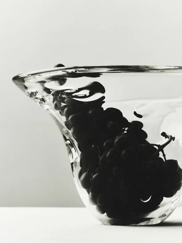 S.R. Vintage Bowl Deco Clear fra Louise Roe
