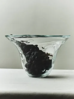 S.R. Vintage Bowl Deco Clear fra Louise Roe