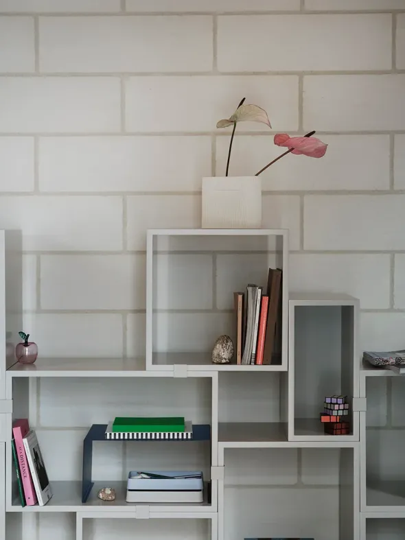 Stacked Storage System, bookcase 5 fra Muuto