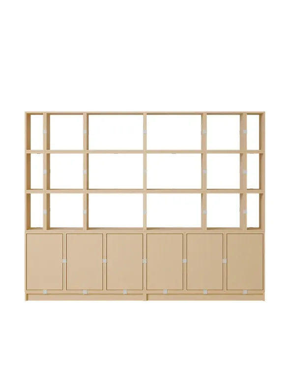 Stacked Storage System, office storage 2 fra Muuto