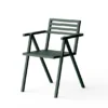 Stacking Arm Chair, grøn fra 19 Outdoors