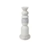 Stone Stacking Candleholder White fra Tom Dixon