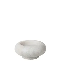 Stone Stacking Candleholder White fra Tom Dixon