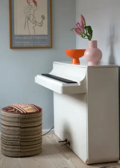Strøm Skål, vibrant orange fra raawii