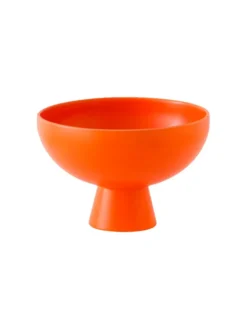 Strøm Skål, vibrant orange fra raawii