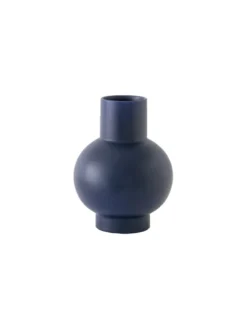Strøm Vase, blue fra raawii