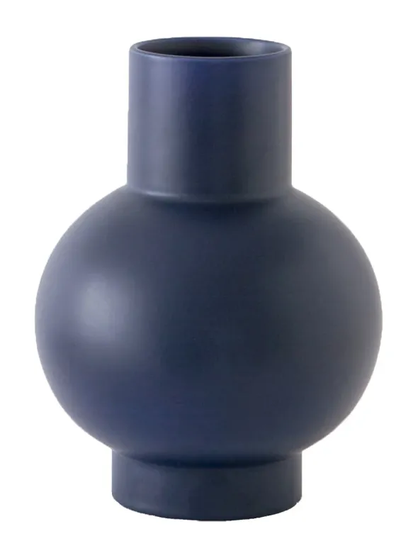Strøm Vase, blue fra raawii