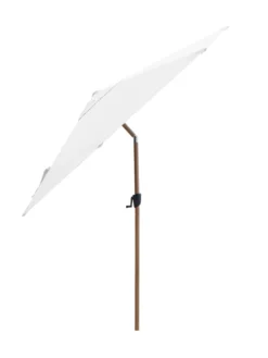 Sunshade Parasol m. Tilt, wood look fra Cane-line