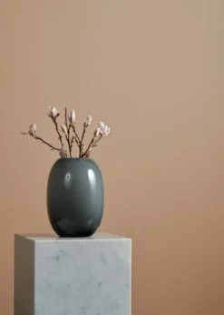 SUPER Vase fra Piet Hein (Grå/Opal)