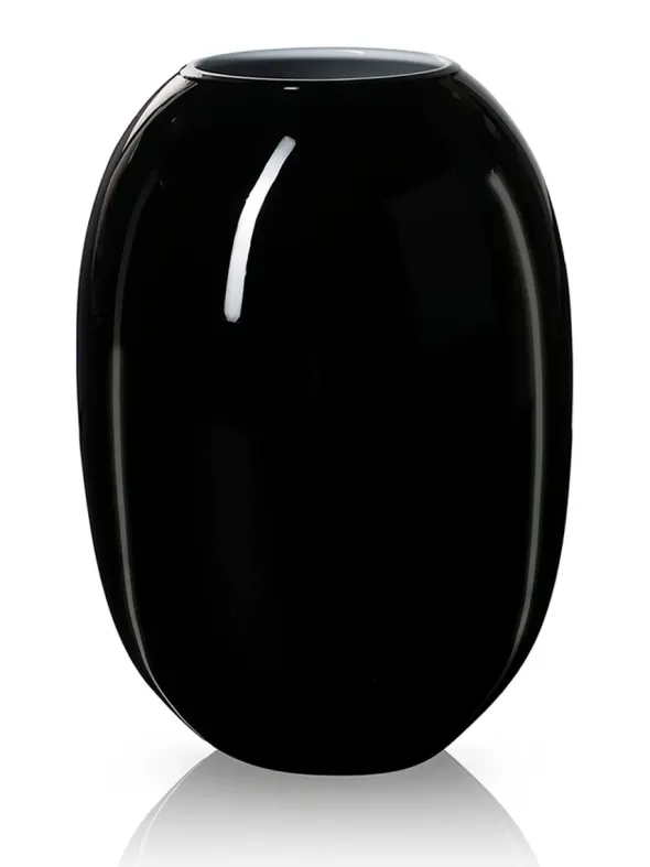 SUPER Vase fra Piet Hein (Sort/Opal)