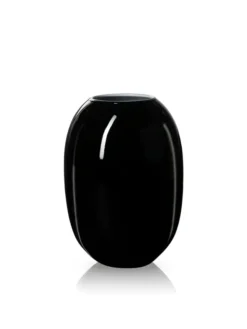 SUPER Vase fra Piet Hein (Sort/Opal)