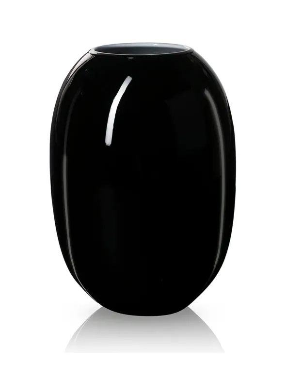 SUPER Vase fra Piet Hein (Sort/Opal)
