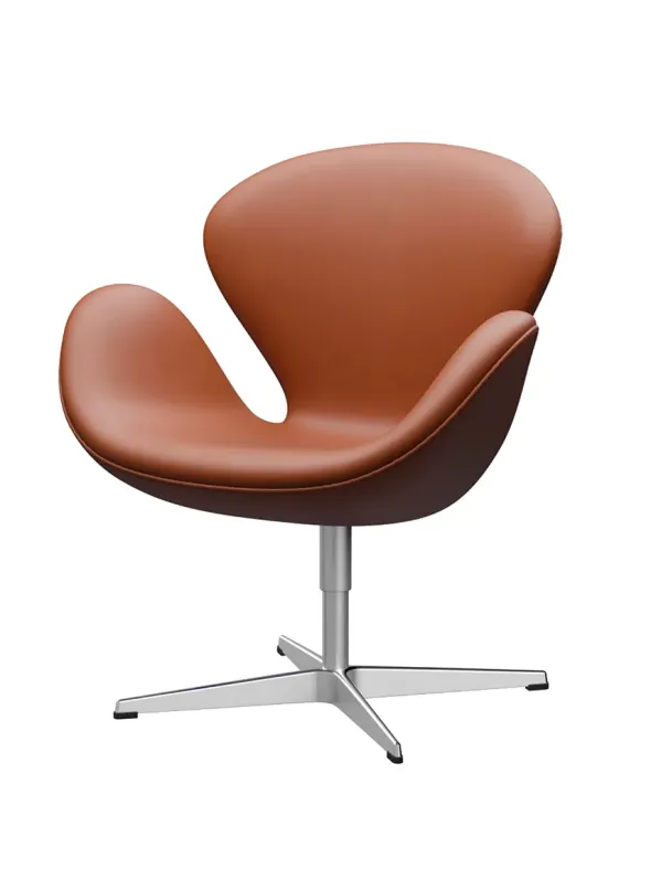 3320 Svanen i læder af Arne Jacobsen