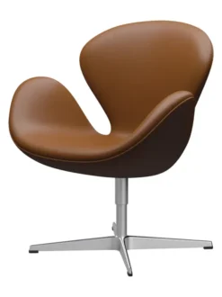 3320 Svanen i læder af Arne Jacobsen