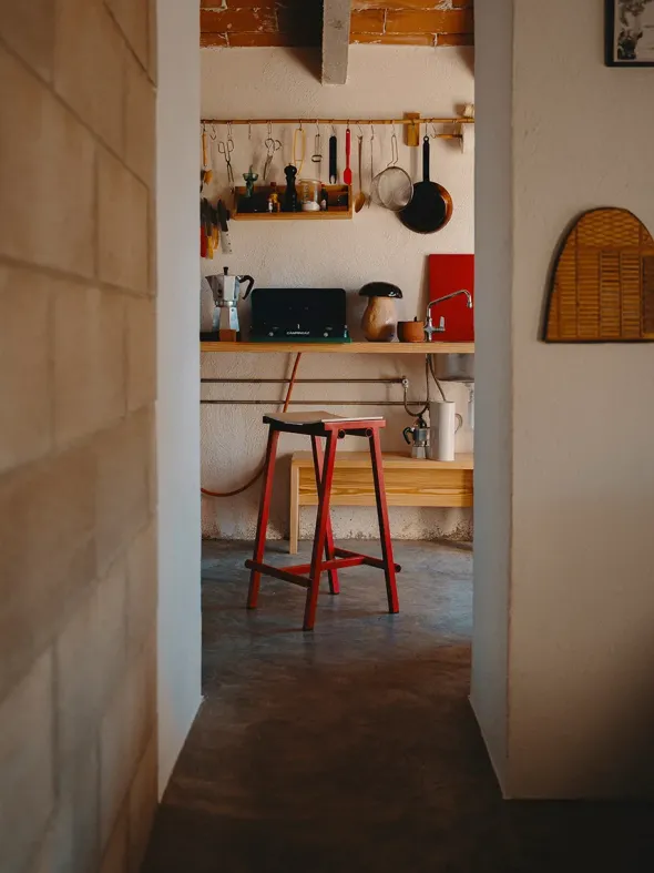 Taburete 8 Bar Stool, low fra Hay