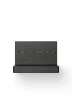 Tana Wall Mounted Desk, black stained oak fra New Works