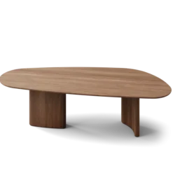 Tangent spisebord, rektangulær olieret valnød fra DK3