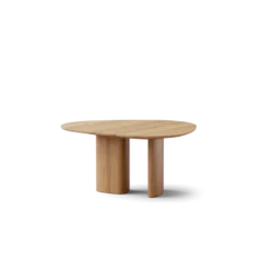 Tangent spisebord, rund Ø136 fra DK3