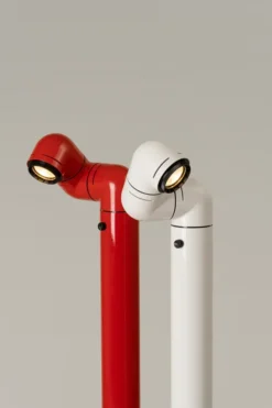Tatu Alta Gulvlampe, white grey fra Santa and Cole