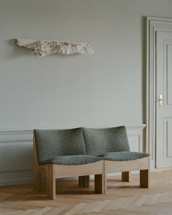 Tenon Lounge Chair, natural oak fra New Works