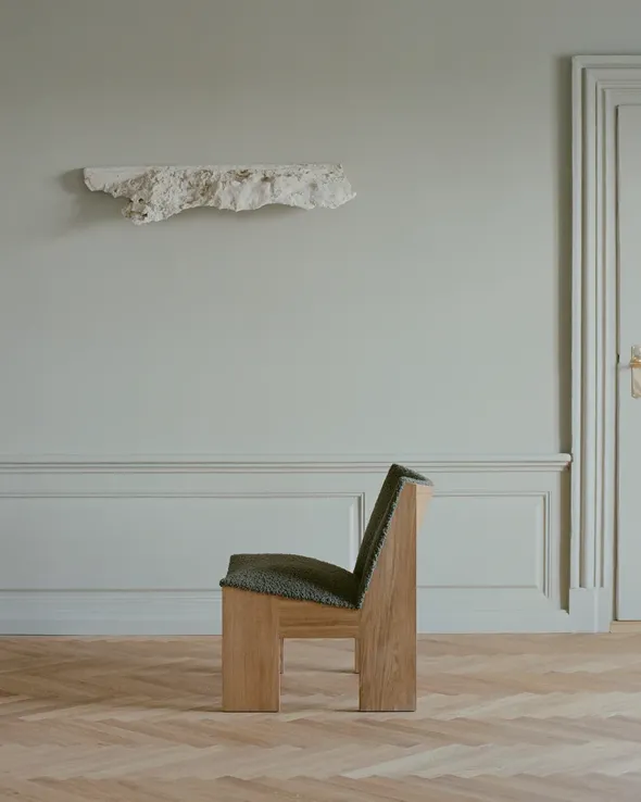 Tenon Lounge Chair, natural oak fra New Works