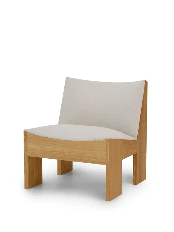 Tenon Lounge Chair, natural oak fra New Works