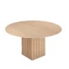 Ten Table Round Ø150, sæbebehandlet eg fra DK3