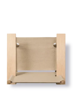 The Canvas Chair, lys olieret eg natur canvas af Børge Mogensen