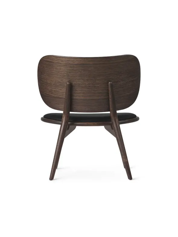 The Lounge Chair, sirka grå eg med sort læder fra Mater