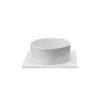 The Square lysestage Ø7 cm, hvid fra Kunstindustrien