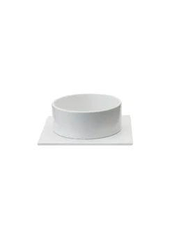 The Square lysestage Ø7 cm, hvid fra Kunstindustrien