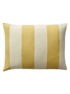 The Sweater Cushion, golden yellow fra Silkeborg Uldspinderi